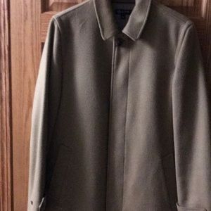 Wool cashmere top coat size medium